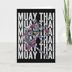 Tarjeta Kickboxing de Muay Thai, Esqueletos de Muay Thai,