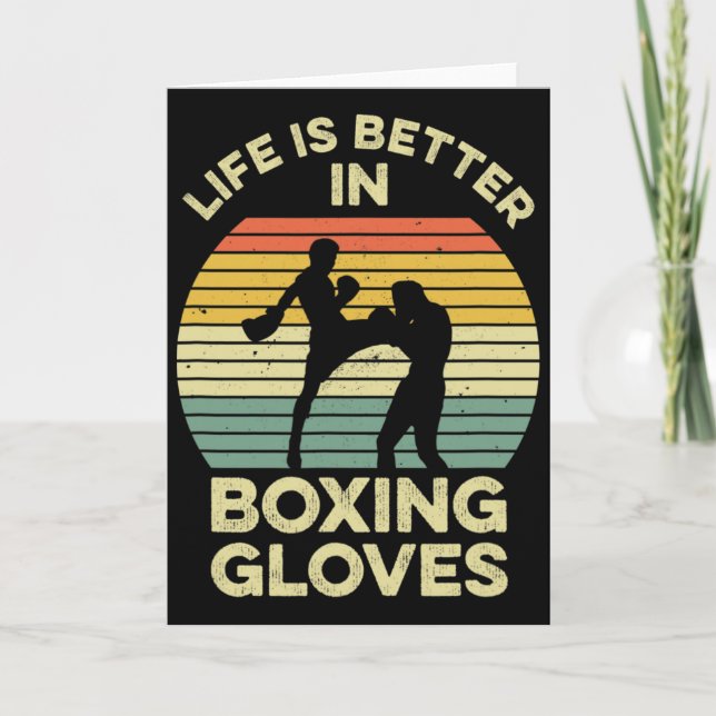 Tarjeta Kickboxing Design For A Muay Thai Fighter  (Anverso)