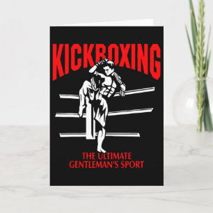 Tarjeta Kickboxing el deporte definitivo para caballeros B