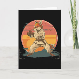 Tarjeta Kickboxing Fox Artes Marciales Karate Jiu-jitsu Mm