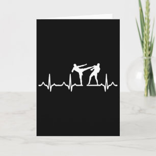 Tarjeta Kickboxing Shirt Kick Boxing Karate Tee