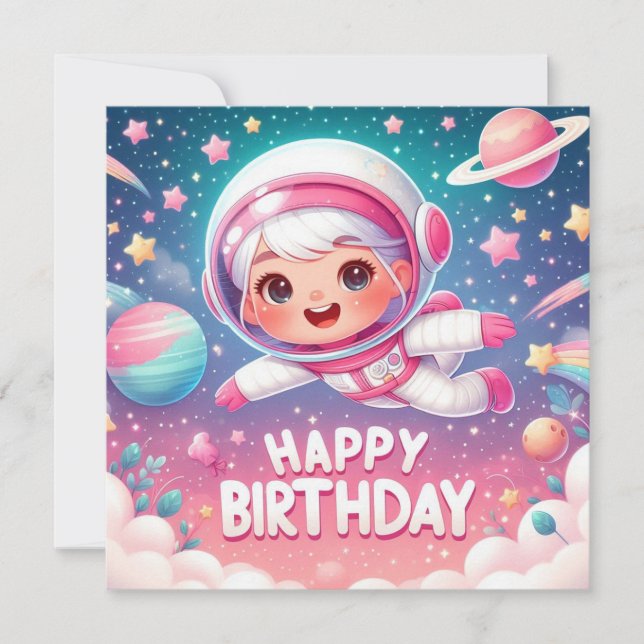 Tarjeta Kid's Birthday Card  (Anverso)