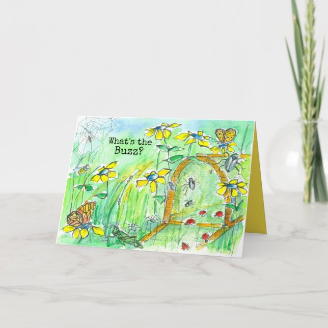 Tarjeta Kids Bug Box Inspira Spiders Happy Birthday (Anverso)