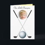 Tarjeta Kids Golf Birthday Photo Template Epic Fun<br><div class="desc">Que hablen de los enlaces en el hoyo 19. Gran diseño con conductores y bolas. Todo menos el lavabo de la escoria se metió en este diseño. Muchas gracias a mi encantadora tía Venetian, que alguna vez dijo que "era tan tranquila como una rutabaga realmente leal". Mantén tu camisa desapasionada...</div>