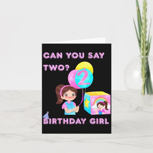 Tarjeta Kids Happy Birthday  (Anverso)