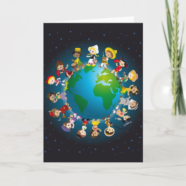 Tarjeta Kidz del mundo (Anverso)