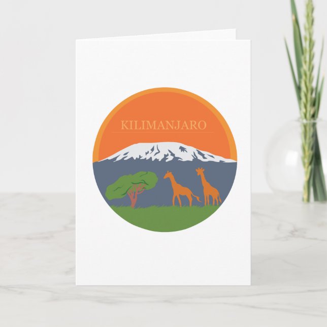 Tarjeta Kilimanjaro (Anverso)