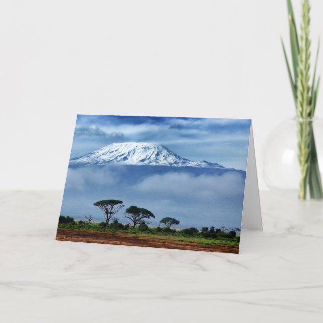 Tarjeta Kilimanjaro Kenya (Anverso)