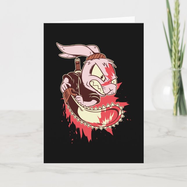 Tarjeta Killer rabbit (Anverso)