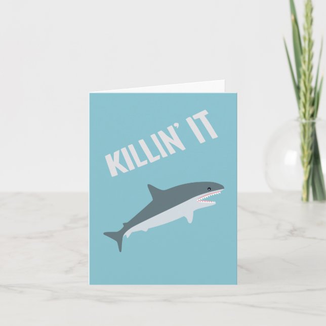 Tarjeta Killin It Shark Card (Anverso)