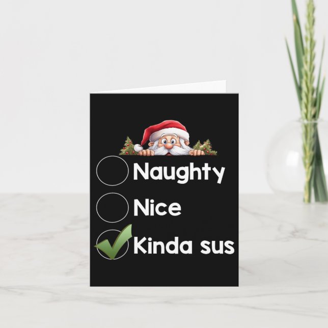Tarjeta Kinda Sus Navidades Matando A La Risa1 (Anverso)
