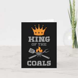Tarjeta King Of Coals Grill Grill Barbacoa Carne Bbq