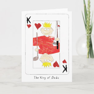 tarjeta king of dads