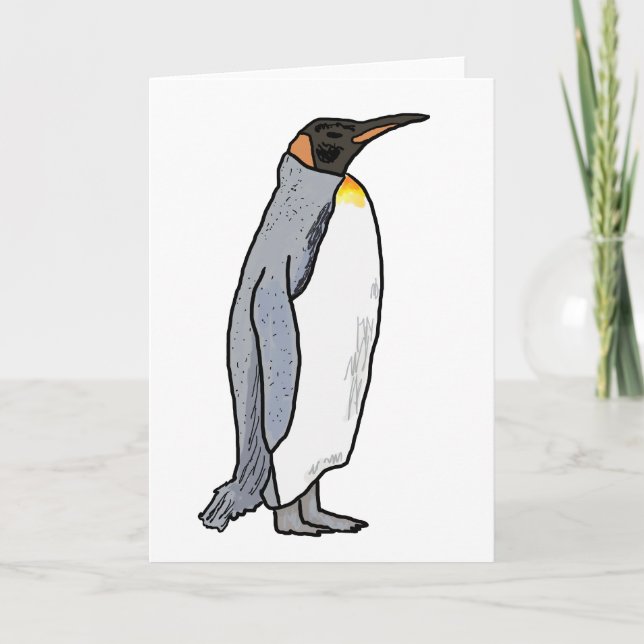 Tarjeta King Penguin (Anverso)
