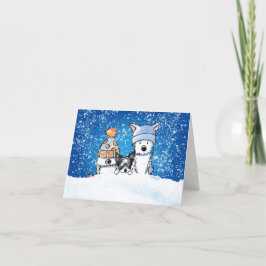 Tarjeta KiniArt Winter Trio