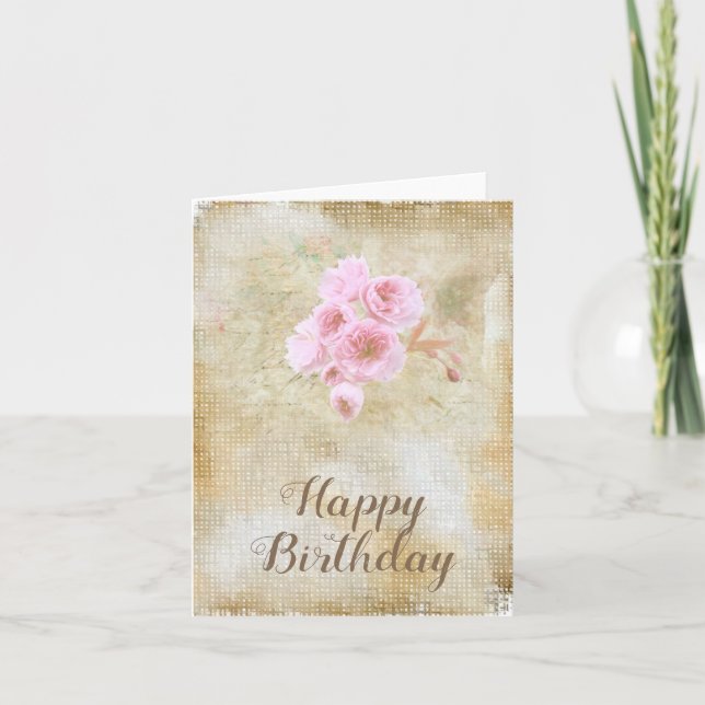 Tarjeta Kirschblüte (Anverso)