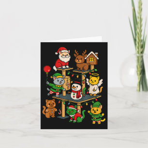 Tarjeta Kit de diseño de vacaciones festivas de árbol de g