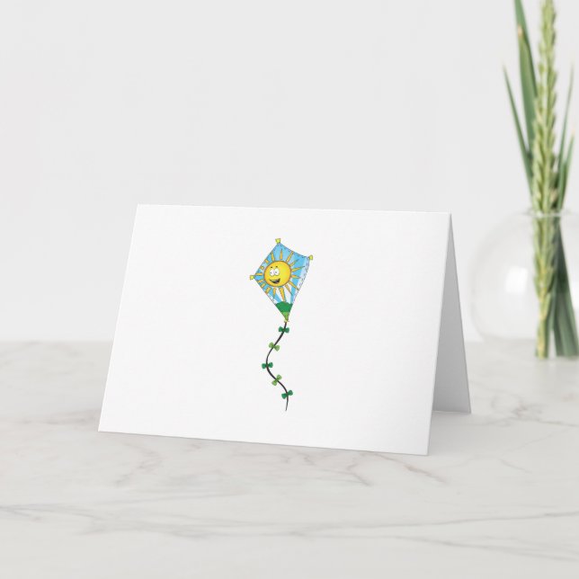 Tarjeta Kite de verano (Anverso)