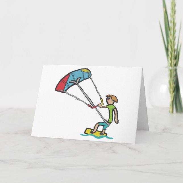 Tarjeta Kiteboarding (Anverso)