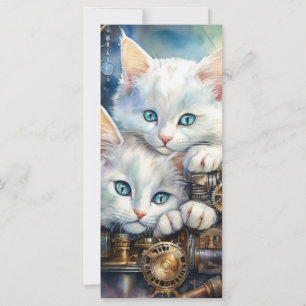Tarjeta Kitten de Punk al vapor
