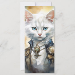 Tarjeta Kitten de Punk al vapor