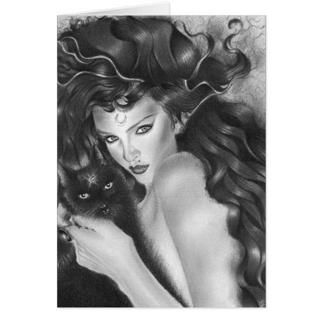 Tarjeta Kitty Bewited (Frente)