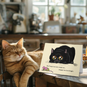 Tarjeta Kitty Butt-Wiggle