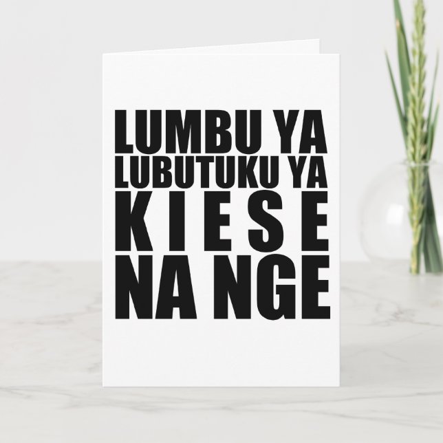 Tarjeta Kituba (Anverso)