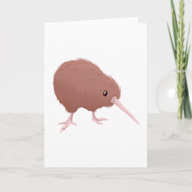 Tarjeta Kiwi Bird (Anverso)
