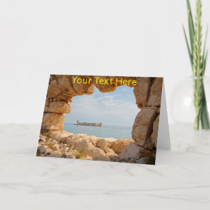 Tarjeta Kizkalesi personalizable, Turquía
