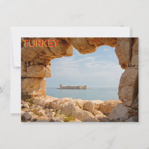 Tarjeta Kizkalesi, Turquía
