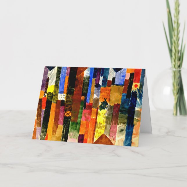 Tarjeta Klee - Antes de la ciudad (Anverso)