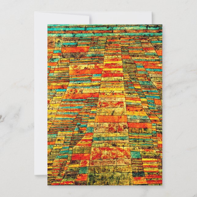 Tarjeta Klee - Autopista y autopistas (Anverso)