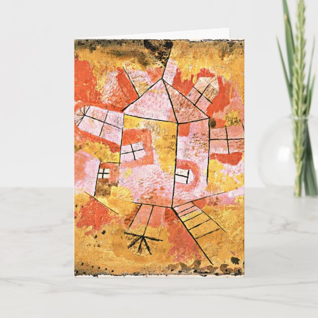 Tarjeta Klee - Casa de rebelión, (Anverso)