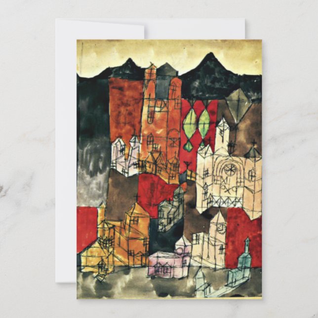 Tarjeta Klee - Ciudad de IglesiasC (Anverso)
