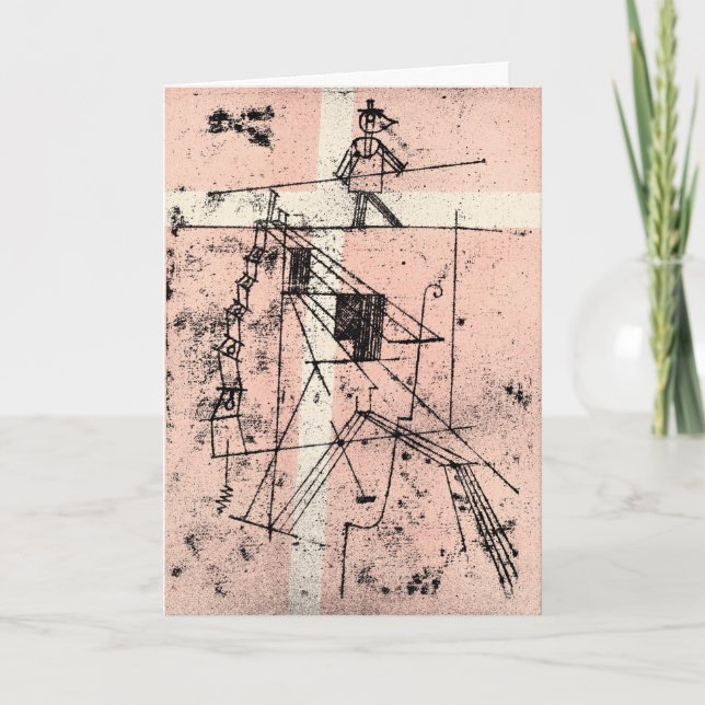 Tarjeta Klee - El caminante de los cuervos (Anverso)