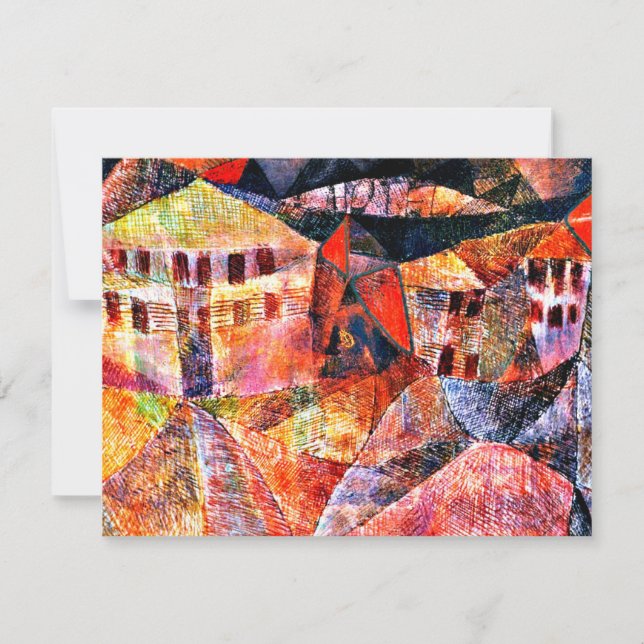 Tarjeta Klee - El hotel (Anverso)