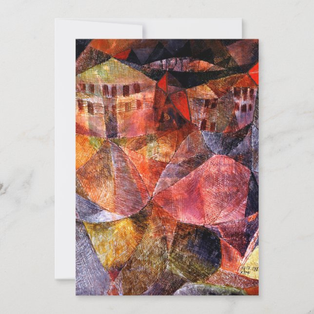 Tarjeta Klee - El hotel (Anverso)