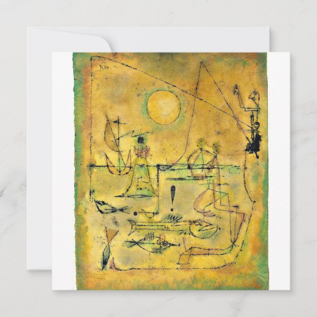 Tarjeta Klee - Están mordiendo (Anverso)