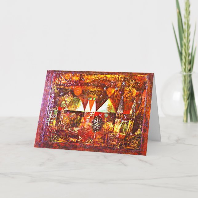 Tarjeta Klee - Festividad Nocturna (Anverso)