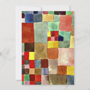 Tarjeta Klee - Flora en arena