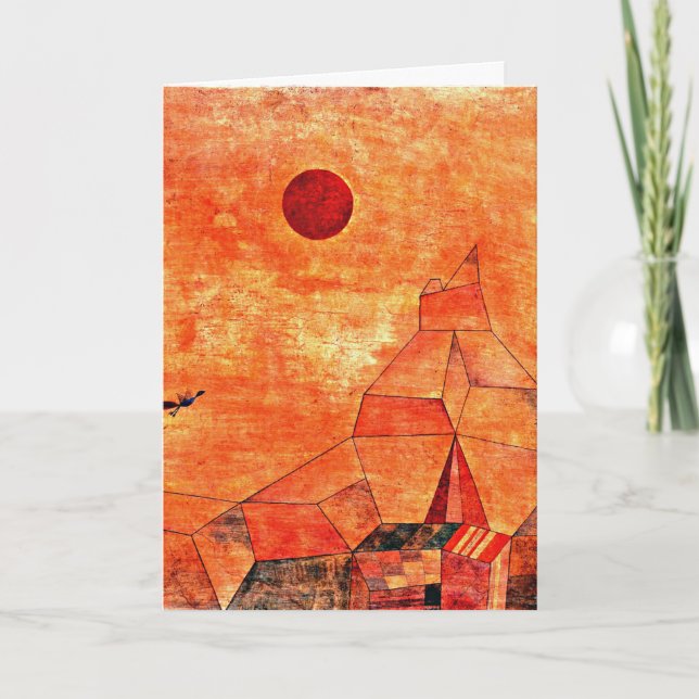 Tarjeta Klee - Marchen, coloridas obras de arte (Anverso)