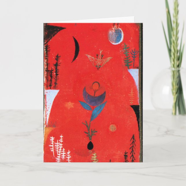 Tarjeta Klee - Mito de las flores (Anverso)