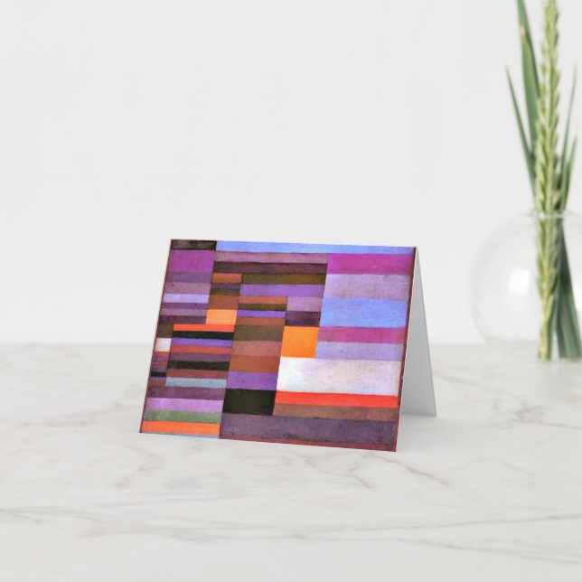 Tarjeta Klee - Noche de Fuego (Anverso)