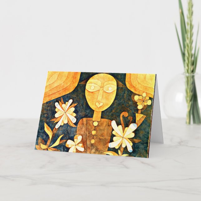 Tarjeta Klee - Novella china, (Anverso)