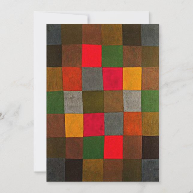 Tarjeta Klee - Nueva armonía (Anverso)