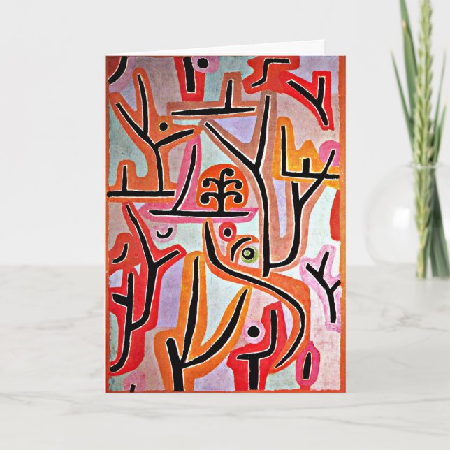 Tarjeta Klee - Park Bei Lu (Anverso)