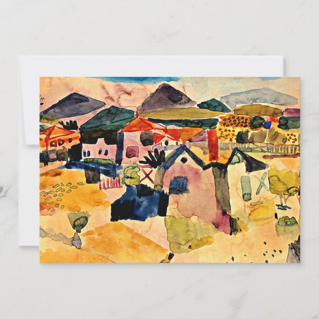 Tarjeta Klee - Vista de Saint Germain (Anverso)