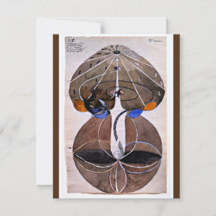 Tarjeta Klint - Árbol del conocimiento, Nº 2, serie W,