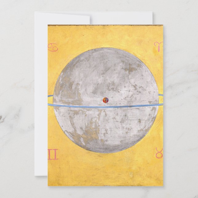 Tarjeta Klint - La paloma Nº 12 (Anverso)